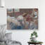 Three Ballet Ballerina Dancers Preparing by Edgar Degas - Wrapped Canvas-61944891