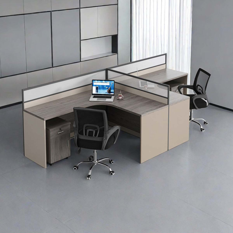 Executive desk Multiple desk Partition Desk, 43.3" H x 110.24" W x 47.24" D 