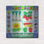  «Gardening Veggies + Fruits Square» par Geraldine Aikman, art mural en métal, 24 po x 24 po-892253776
