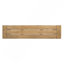 Banc d'extérieur avec panneau à lattes et structure en bois d'acacia, naturel et gris