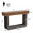 54"Narrow Console Table with U-Shaped Pedestal-541289897-541289903