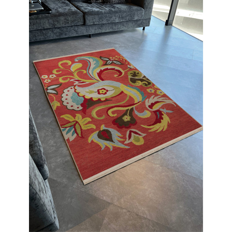 Tapis rectangulaire Vittorina, Rectangle 5 pi x 6 pi 7 po