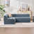 Blue Chenille