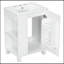 Meuble-lavabo 24 po avec rangement latéral ouvert-489107527