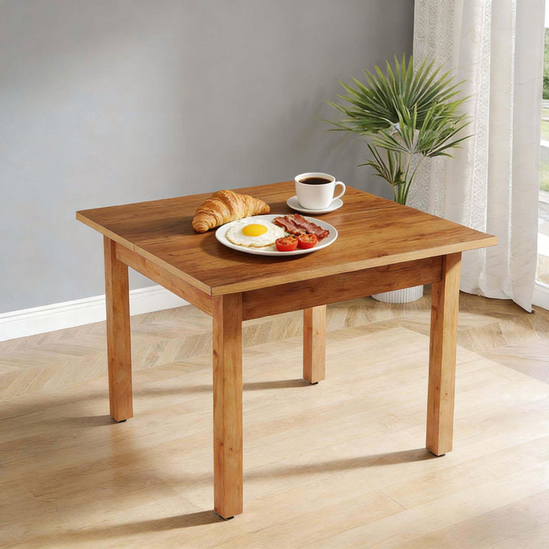 Nordic Style Square Dining Table - Mid-Sized Coffee Table