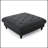 Avoca 40.16" Wide Tufted Square Ottoman Cocktail Ottoman Upholstered Ottoman Living Room Ottoman-1327188002