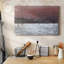 Coucher de soleil sur la neige, toile tendue I-Gallery-360665748