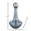 Austin Allen James - vase en verre plaqué Elisias - H 14 po - bleu fumée-273393572