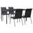 Gersende 6 - Person Patio Dining Set with Rectangular Table-30356489-30356502