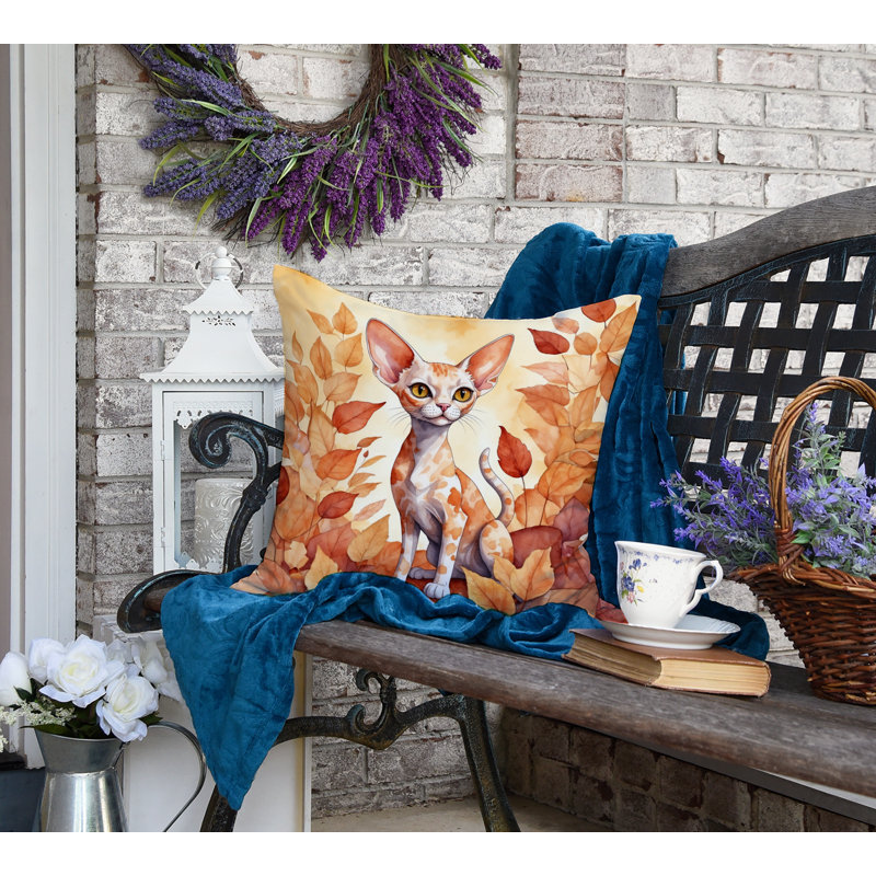 Coussin Devon Rex, Carré 18 po
