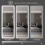 Miroir de salle de bain mural à DEL avec lumières à intensité variable et antibuée pour salle de bain