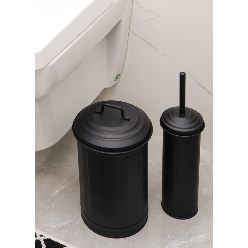 Ami Steel Manual Lift Waste Bin - 5L