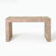 Sienna Writing Desk-Walnut/Bone