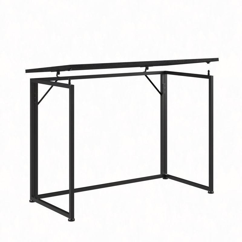 Bureau pliant peu encombrant, Noir