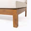 BANC D'ANGLE GAUCHE EN X