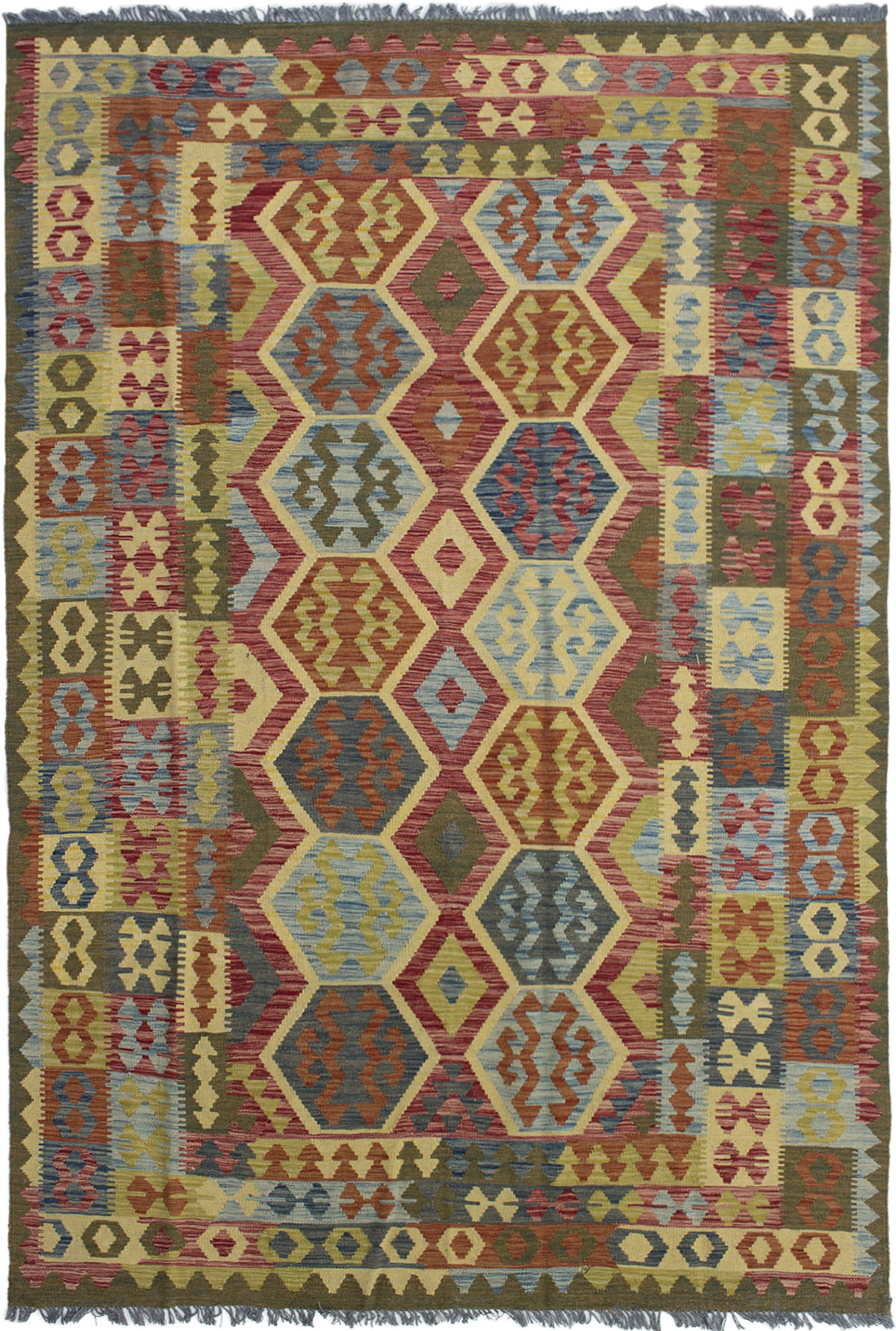 World Menagerie Norcross Handwoven Flatweave 6'7