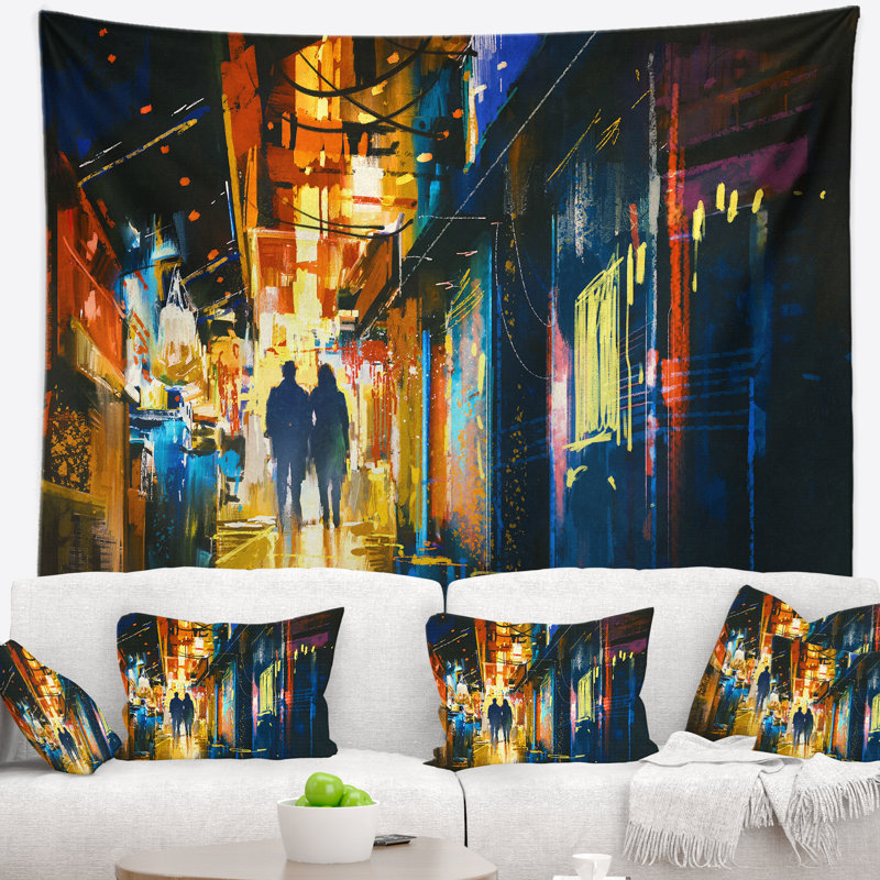 Polyester Tapestry, 50" H x 60" W