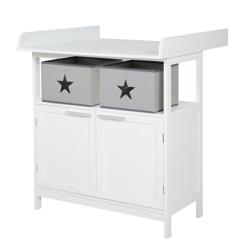 Hamburg Changing Table, White