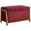 Taheem Fabric Upholstered Storage Bench-122911995