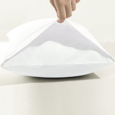 Taies d'oreiller standard pour chambre de bébé en coton - Ensemble de fermeture à enveloppes 13x18 pouces à capacité de transport de 500 fils?