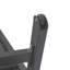 Chaise longue sans accoudoirs en métal Raphaelle-88400240