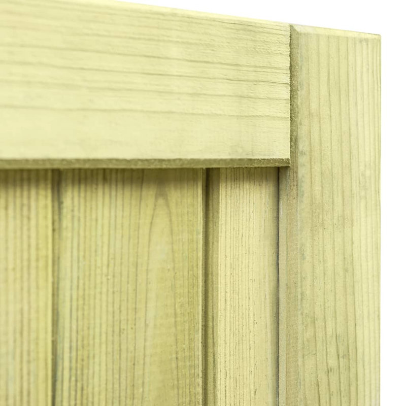 Calem Green Wood Gate, 125 cm H x 100cm W