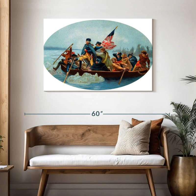 Lelar Washington Delaware, 30" H x 45" W