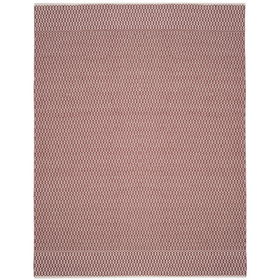 Tapis géométrique en coton tissé à la main Melaina