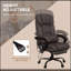 Fauteuil de bureau inclinable confortable avec massage avancé et fonctions réglables-58895304