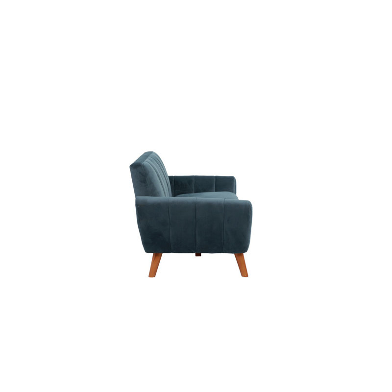 Ensemble de canapé moderne 2 pièces, Gris foncé