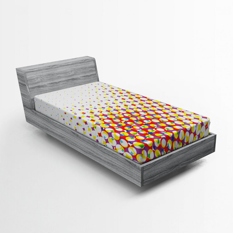 Drap-housse abstrait, Drap-housse simple TG