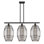 Luminaire suspendu pour îlot de cuisine 3 lumières Dundrod