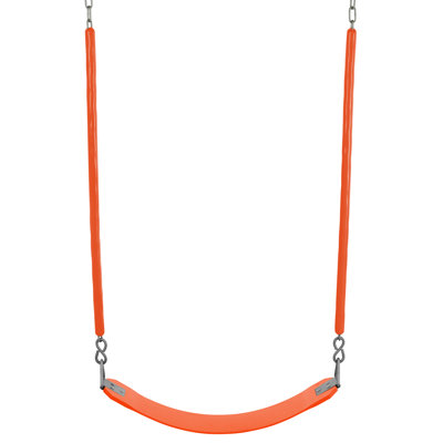Machrus Swingan Belt Swing For All Ages with Soft Grip Chain - Fully Assembled