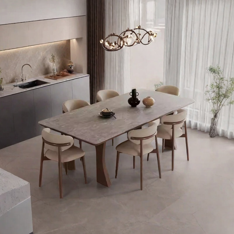 Ensemble de table de salle à manger Aesthetic, H 29,53 po x L 59,06 po x l 31,5 po