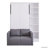 Murphy Bed Wall Bed With Sofa,With Shelves-107507745