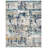 Felty Abstract Cream/Blue Area Rug-1586231584