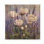 Pivoines dans le champ de lavande II - Décoration murale en bois de pivoines - sur bois de pin naturel-1602599009