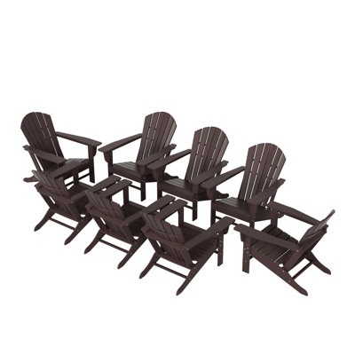 Chaise Adirondack en plastique Geoff