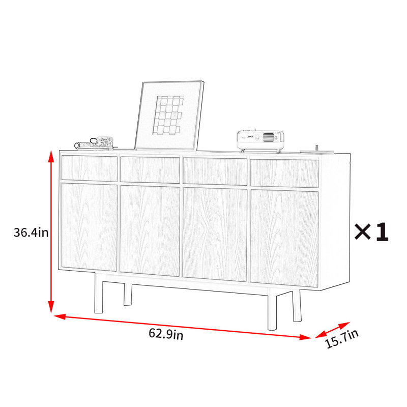 Modern Simple Style Sideboard