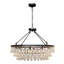 Lustre spectaculaire à niveaux à 10 lumières avec détails de cristal Johnjack-25183316