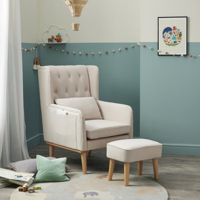 Lux Nursing Chair with Stool