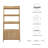 Modway Bixby 33" Bookshelf-800184600