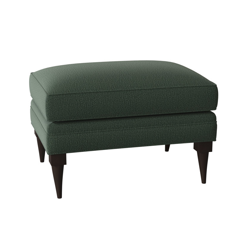 Perry Ottoman, Margaret Uniform, American Walnut
