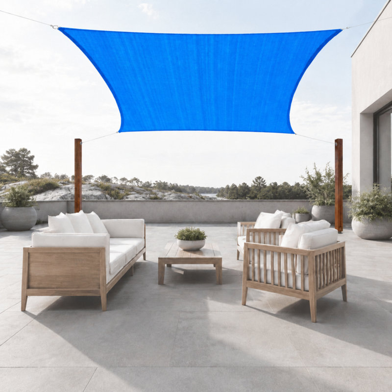 Auvent de patio extérieur colorable et personnalisable ColorTree, 12 pi x 16 pi, Bleu