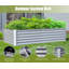 Lit de jardin surélevé galvanisé 6X3X1.5Ft-1554936871-1554936859