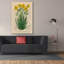 "Epis Graffiti" Sisyrinchium Longistile "par Art Licensing Studio, art mural sur toile, 40 po x 60 po