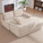 96.9'' Cloud Sectional Couch With L-Shaped Chaise,Modern Modular Sofa With Deep Seat, Upholstered Couches For Living Room Bedroom,No Assembly Required,(Corduroy Fabric)-1920067469-1920067467-1920067459