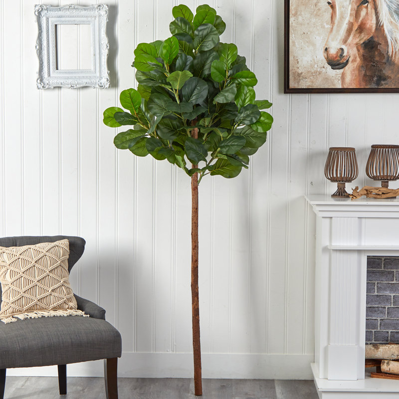 Ulrich 78'' Faux Fiddle Leaf Fig Tree