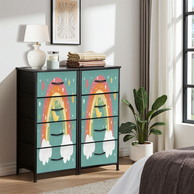 Commode pour commode de chambre à coucher pour garde-robe Rainbow