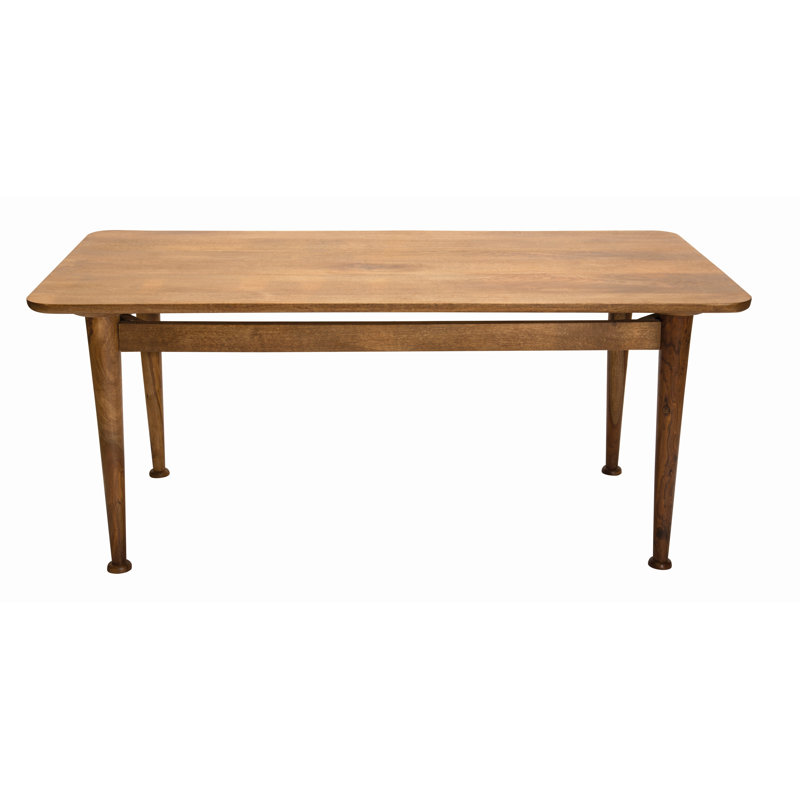 Eleta Solid Wood Dining Table, 76cm H x 180cm L x 90cm W